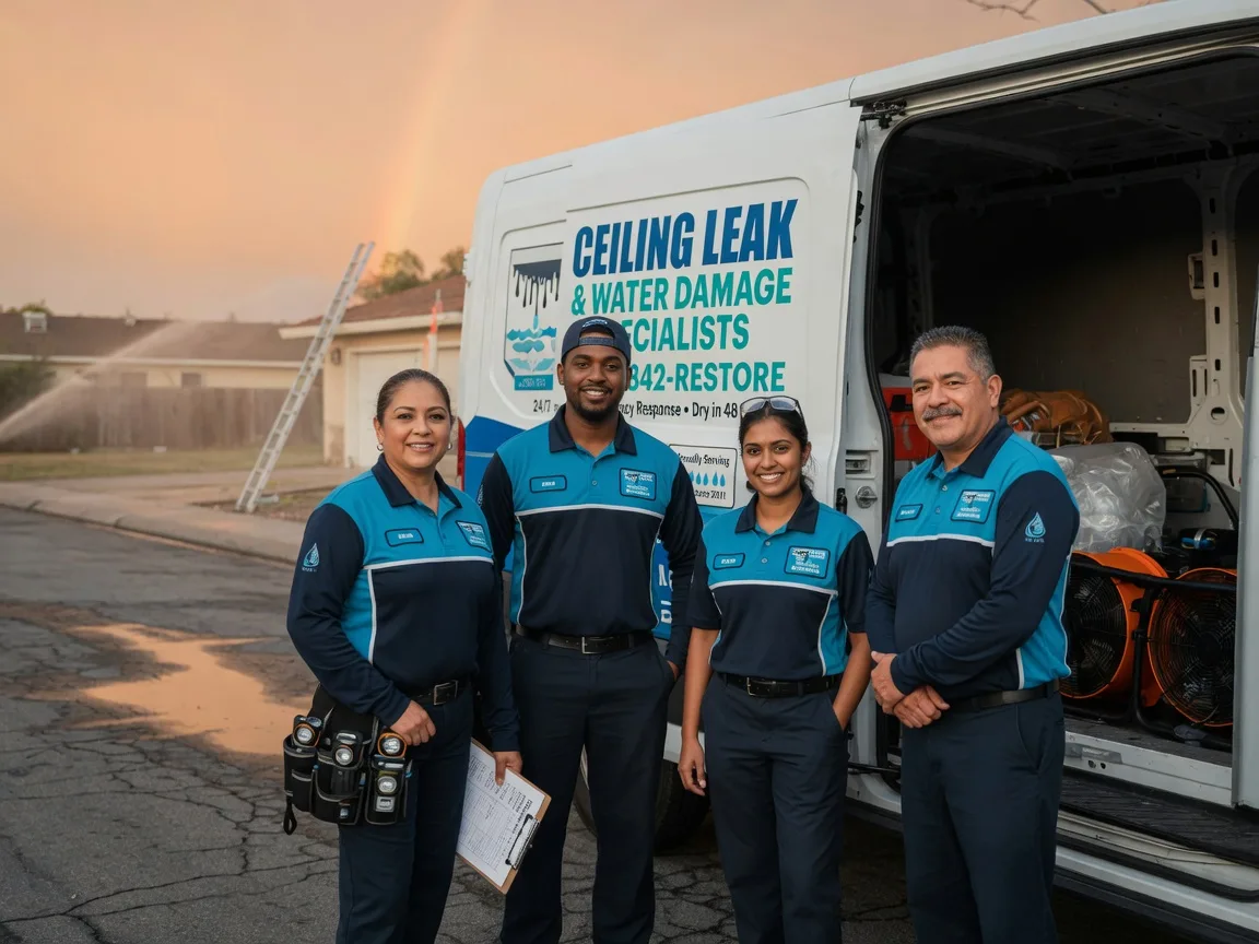 Ceiling Leak Cleanup company in Clarita, OK