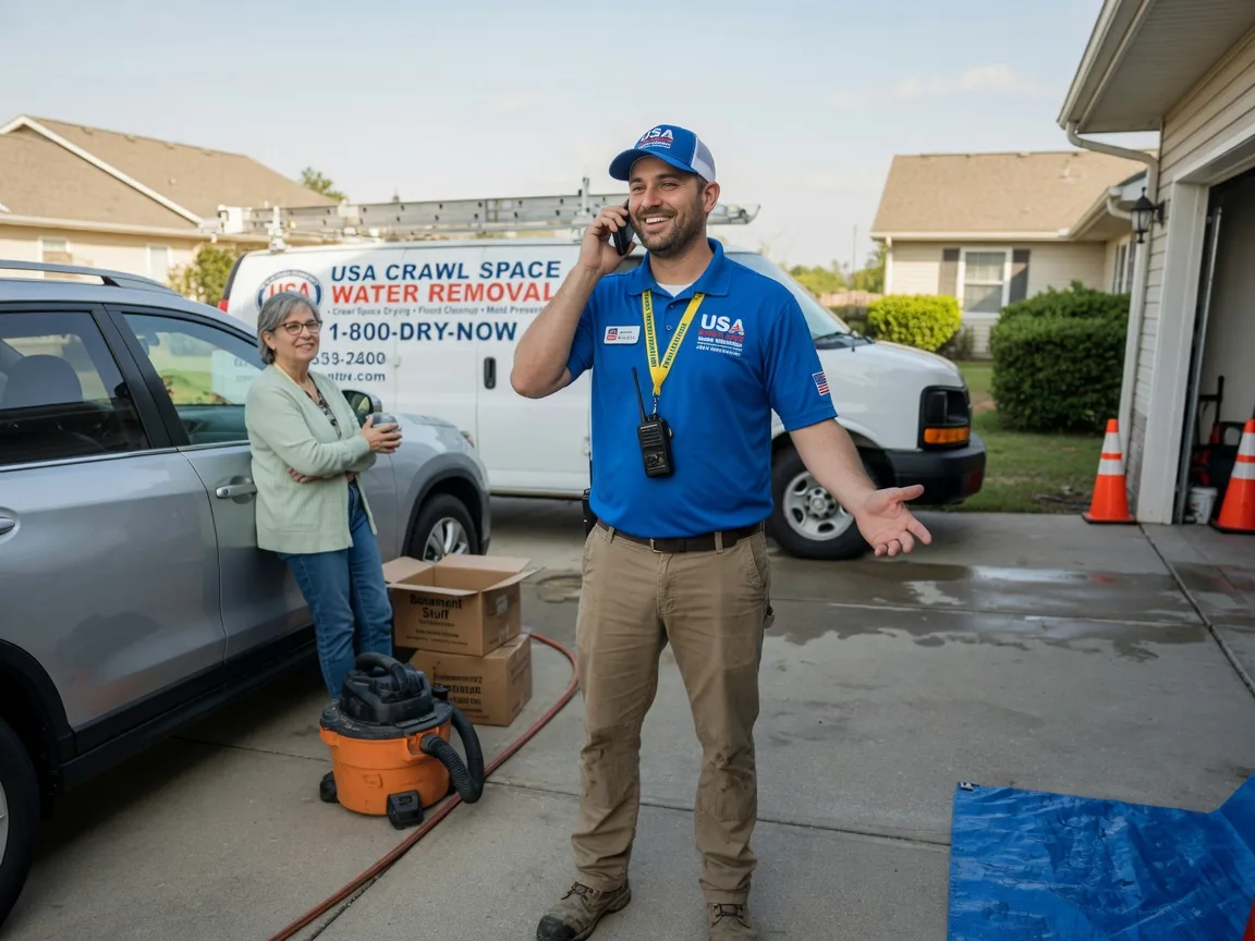 Crawl Space Water Removal Clarita, OK FAQs